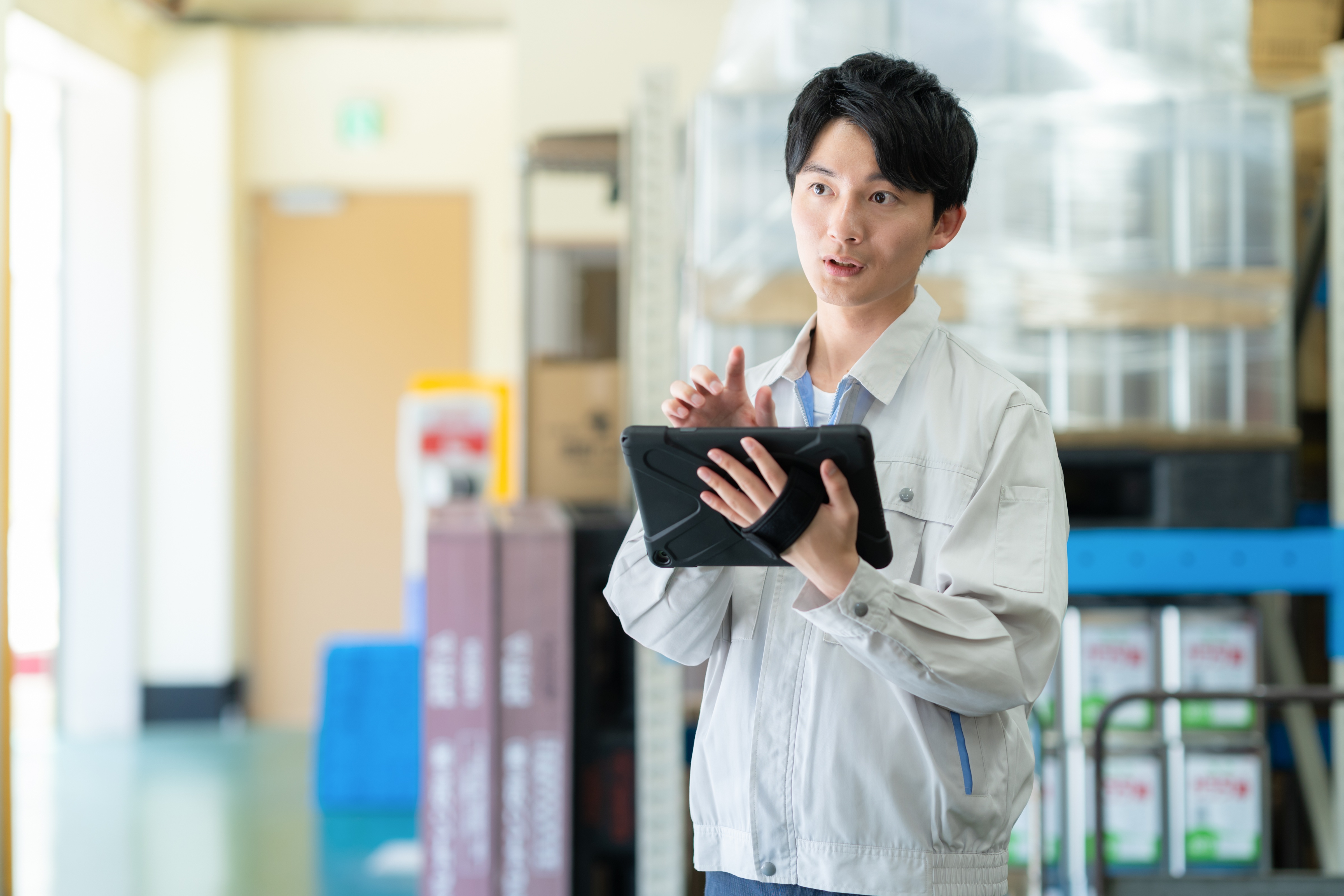 石灰加工製品の生産管理　※紹介予定派遣