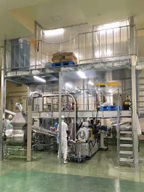 健康⾷品の製造オペレーター