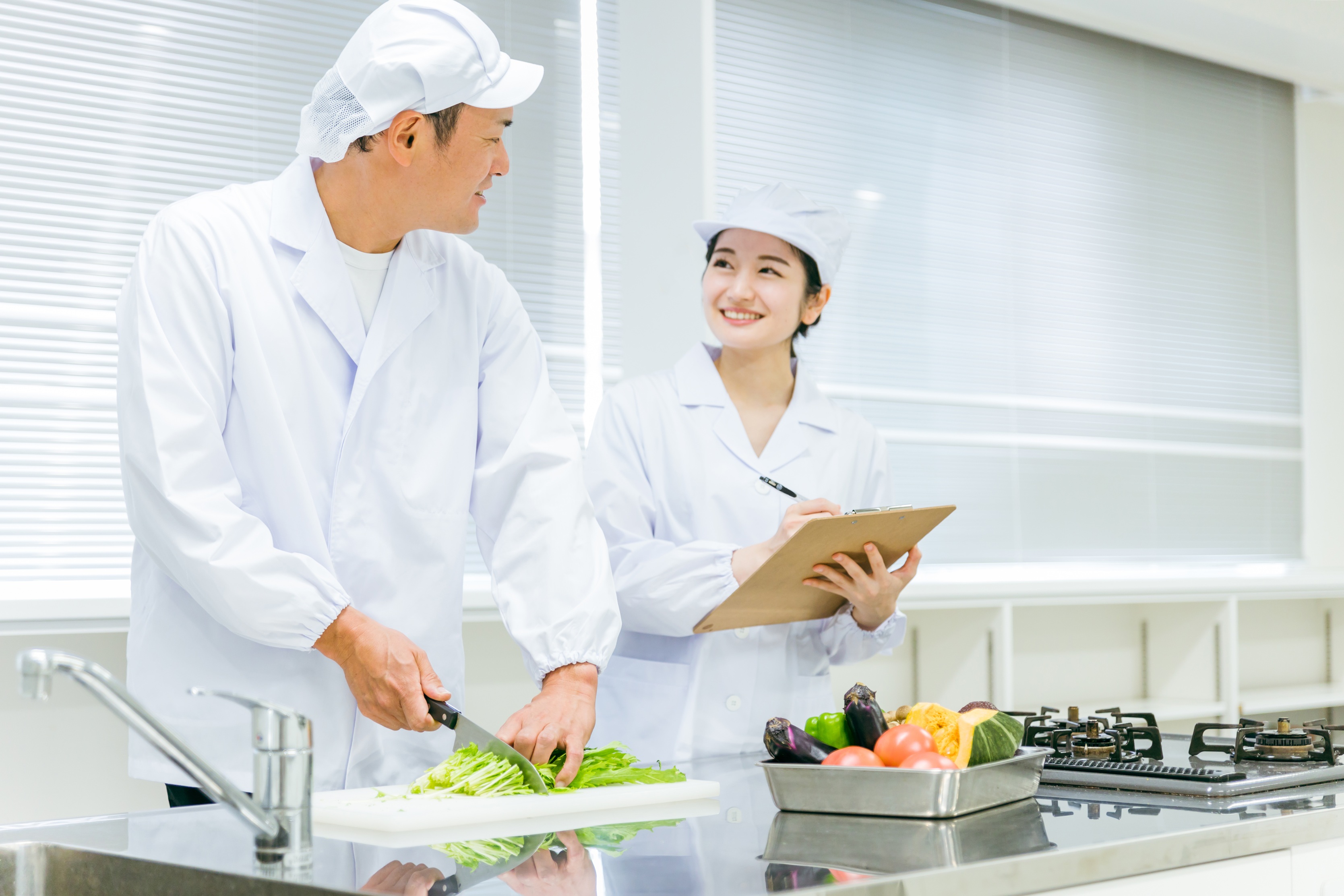 福祉施設での調理補助